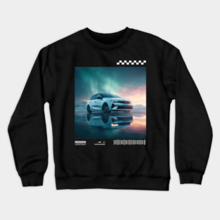 OPEL astra electric car1 Crewneck Sweatshirt