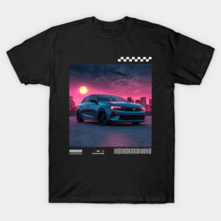 OPEL astra electric car T-Shirt