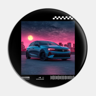 OPEL astra electric car Pin