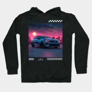 OPEL astra electric car Hoodie