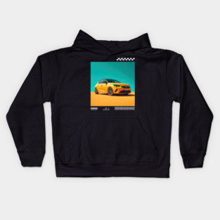 OPEL corsa-e car1 Kids Hoodie