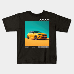 OPEL corsa-e car1 Kids T-Shirt