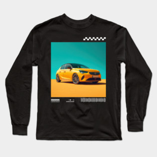 OPEL corsa-e car1 Long Sleeve T-Shirt