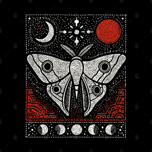 Moth under the Moon | Midnight Grimoire by TuncGK