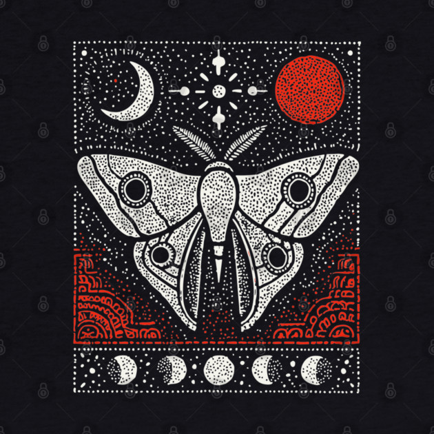 Moth under the Moon | Midnight Grimoire by TuncGK