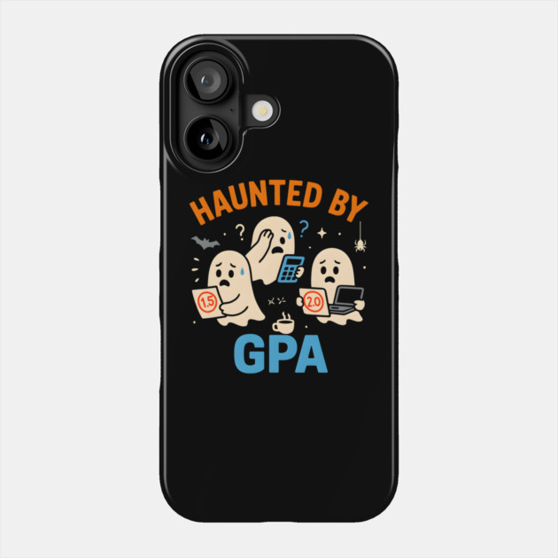 Haunted Pizza Maker Funny Halloween Ghost Pizza Gift Phone Case by MakerMind8.2