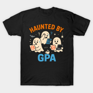 Haunted Pizza Maker Funny Halloween Ghost Pizza Gift T-Shirt