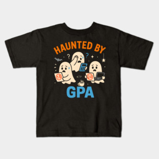 Haunted Pizza Maker Funny Halloween Ghost Pizza Gift Kids T-Shirt