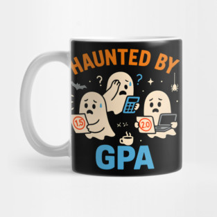 Haunted Pizza Maker Funny Halloween Ghost Pizza Gift Mug
