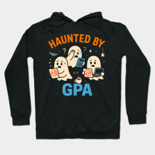 Haunted Pizza Maker Funny Halloween Ghost Pizza Gift Hoodie