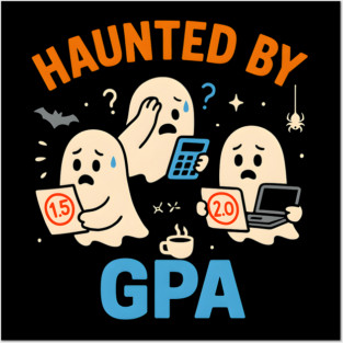 Haunted Pizza Maker Funny Halloween Ghost Pizza Gift Posters and Art