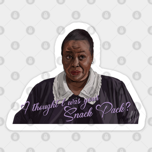 Billy Madison: Snack Pack Sticker by 51Deesigns