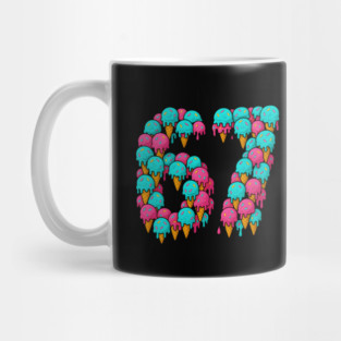 67 Icecream Meme Funny Six Seven Gen Alpha Mug