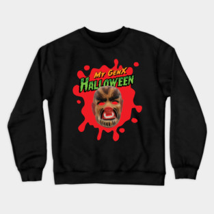 My Gen X Halloween: Wolfman Crewneck Sweatshirt