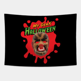 My Gen X Halloween: Wolfman Tapestry