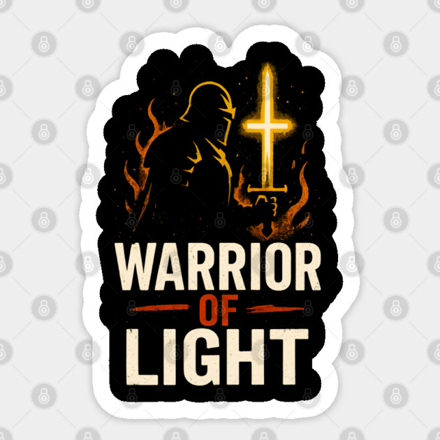 Warrior of Light Sticker by Eric's Store 10