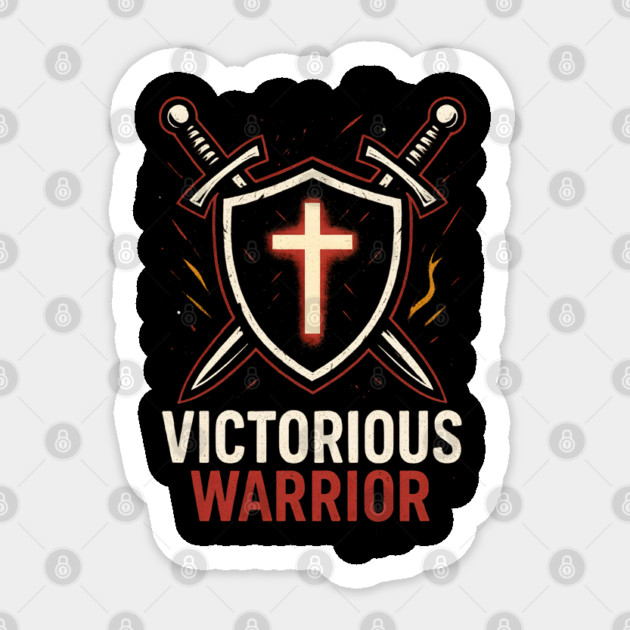 Victorious Warrior Sticker by Eric's Store 10