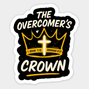 The Overcomer’s Crown Sticker