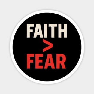 Faith Over Fear Magnet