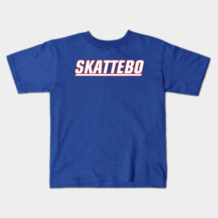 Retro New York Football Skattebo Kids T-Shirt