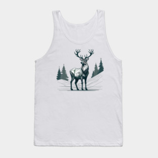 Winter Deer Tank Top