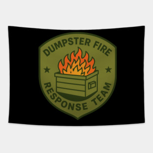 dumpster-fire-response-team Tapestry