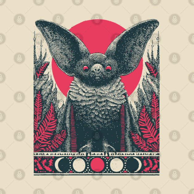 Gothic Bat Heraldic Crest | Nocturnal Vampire Grimoire by TuncGK