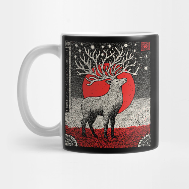 Pagan Horned God Stag | Wiccan Cernunnos Forest King by TuncGK