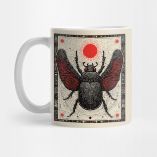 Nocturnal Beetle Mug