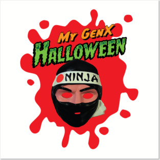 My Gen X Halloween: Ninja Posters and Art