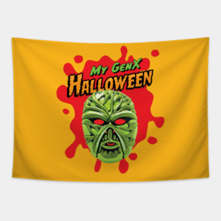 My Gen X Halloween: Swamp Thing Tapestry
