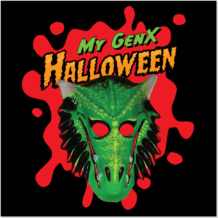My Gen X Halloween: Dragon Posters and Art
