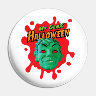 My Gen X Halloween: Jolly Green Giant Pin