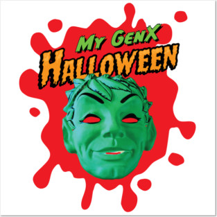 My Gen X Halloween: Jolly Green Giant Posters and Art