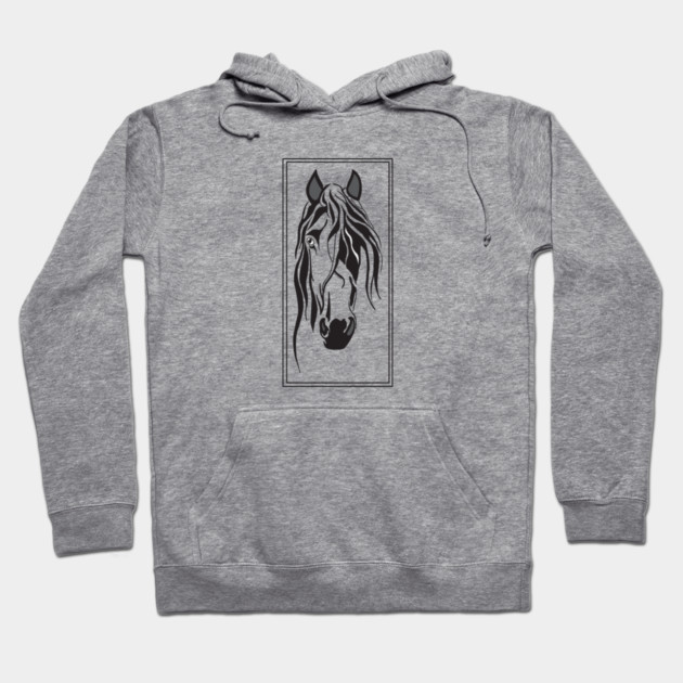 Horse Head Hoodie by DickinsonDesign