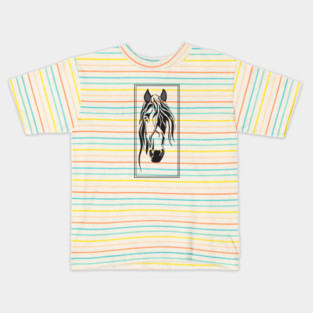 Horse Head Kids T-Shirt