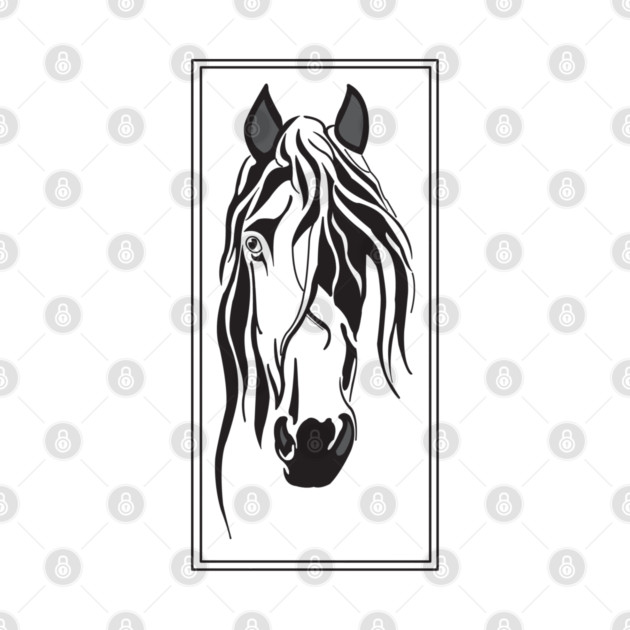 Horse Head by DickinsonDesign