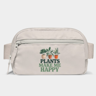 Plants Make Me Happy Bag