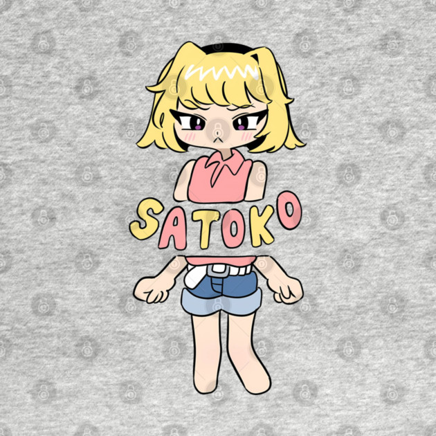 Satoko Letter Block - Text Art - T-Shirt | TeePublic