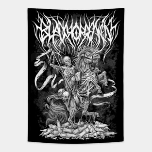 BLACKHORSEMEN Tapestry