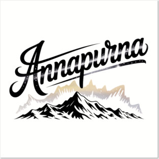 Annapurna: Himalayan peak Nepal Posters and Art