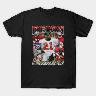 Deion Sanders San Francisco Vintage Bootleg T-Shirt