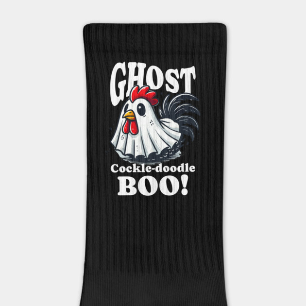Cockle-doodle-Boo! Funny Ghost Rooster by creative
