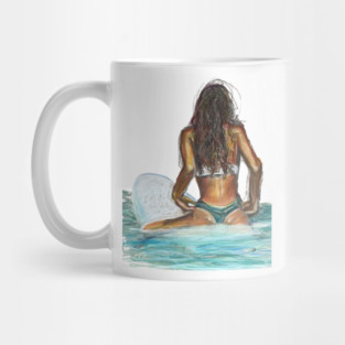 Surfer Girl Mug