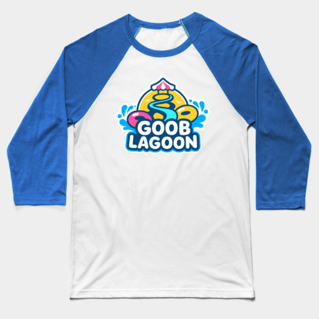 Goob Lagoon Baseball T-Shirt by Hindsight Apparel