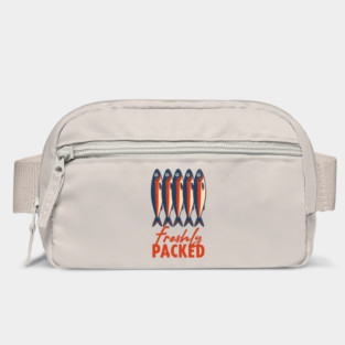 Freshly Packed – Retro Sardine Fish Design Bag