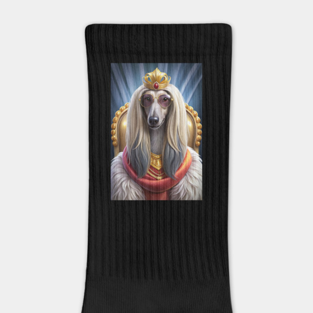 Funny Afghan Hound Poodle Mix Dog Design – Fluffy and Fabulous Pup Humor by IamActiveDog