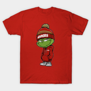 Grinch San Francisco 49ers M7983 T-Shirt