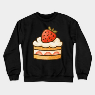 Retro Strawberry Shortcake Crewneck Sweatshirt