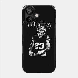 Christian McCaffrey Vintage 90s Graphic Phone Case